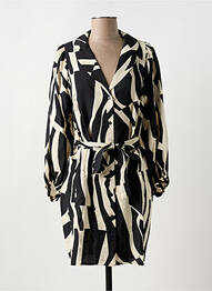 Robe courte col v noir VILA femme