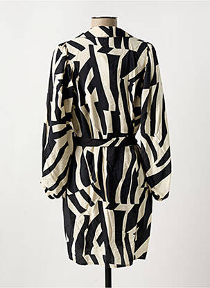 Robe courte col v noir VILA femme