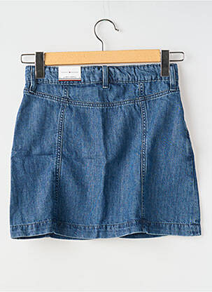 Jupe courte bleu TOMMY HILFIGER fille