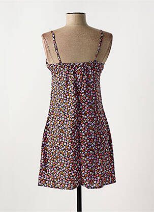 Robe courte col v noir NOISY MAY femme