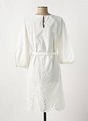 Robe courte blanc SELECTED pour femme seconde vue