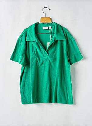 Polo vert VILA femme