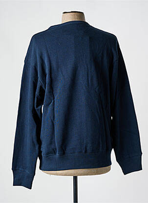 Sweat-shirt col rond bleu SELECTED homme