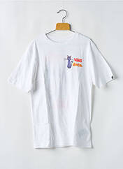 T-shirt blanc VANS pour garçon seconde vue