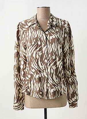 Chemisier marron VILA femme
