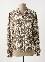 Chemisier marron VILA femme