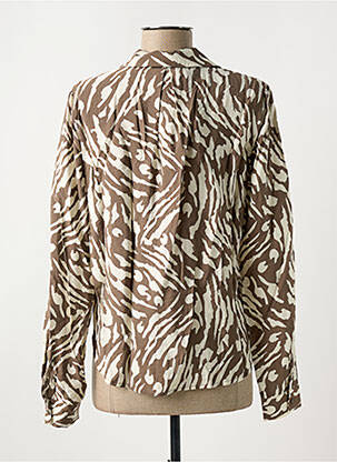 Chemisier marron VILA femme