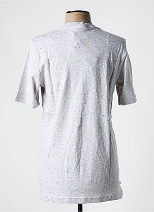 T-shirt col rond gris ADIDAS homme