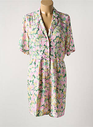 Robe courte rose PIECES femme