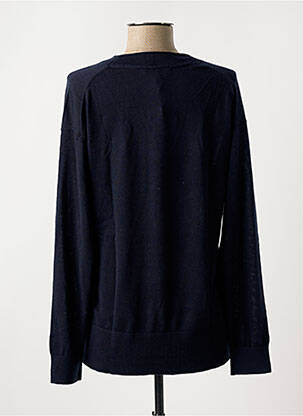 Pull col v bleu TOMMY HILFIGER femme