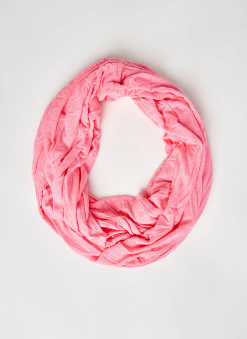 Foulard rose PIECES pour femme