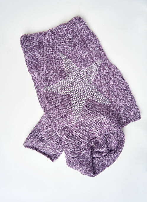 Echarpe violet ONLY femme