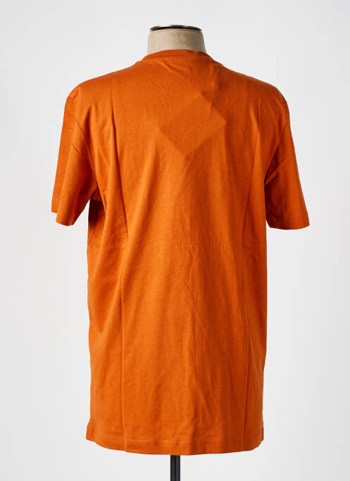 T-shirt marron SELECTED pour homme