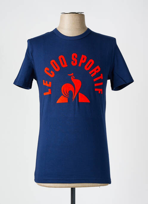 T-shirt bleu LE COQ SPORTIF pour homme