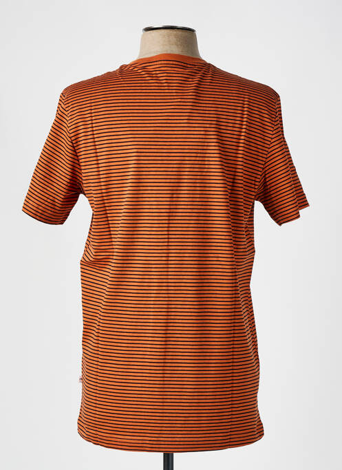 T-shirt marron SELECTED pour homme