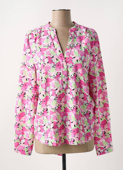 Blouse rose SELECTED pour femme