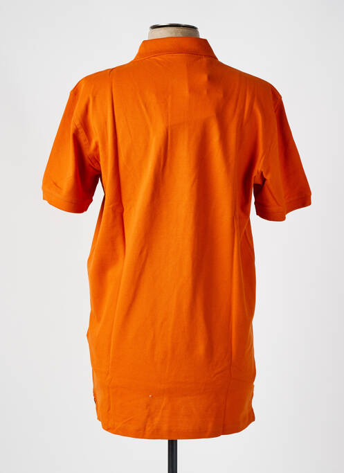 Polo orange SELECTED pour homme