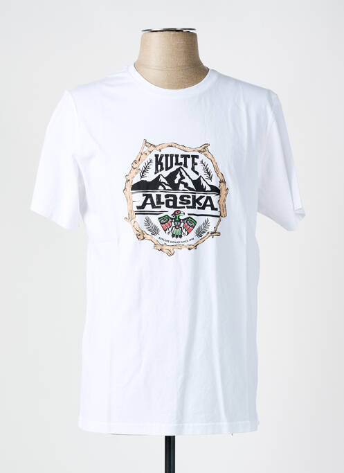 T-shirt blanc KULTE pour homme