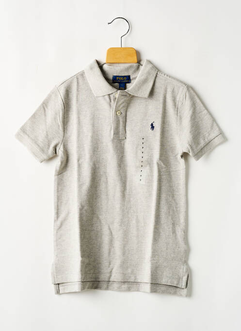 Polo gris RALPH LAUREN pour garçon