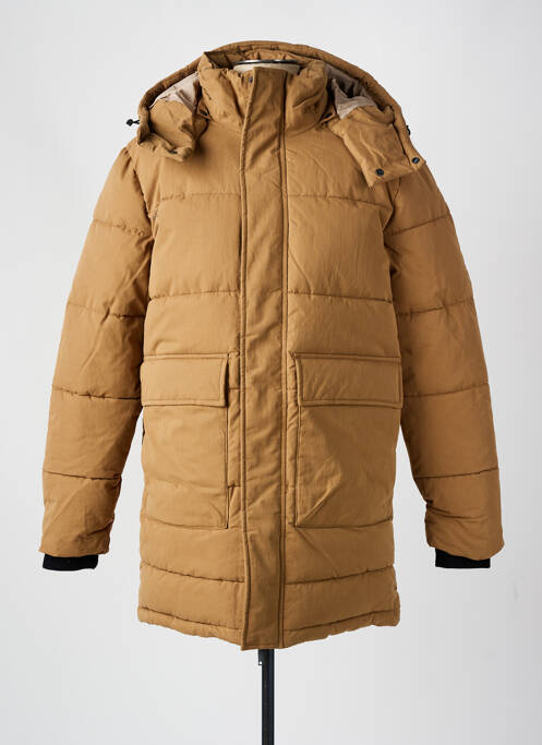 Doudoune marron SELECTED pour homme