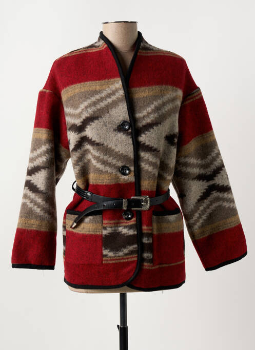 Veste casual rouge LA PETITE FRANCAISE pour femme