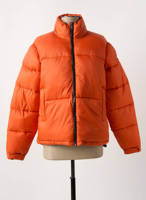 Doudoune orange SCHOTT pour femme