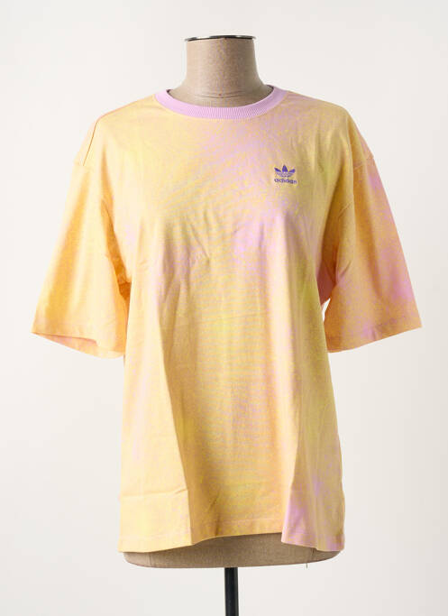 T-shirt violet ADIDAS pour femme