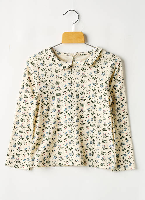 T-shirt blanc PETIT BATEAU pour fille