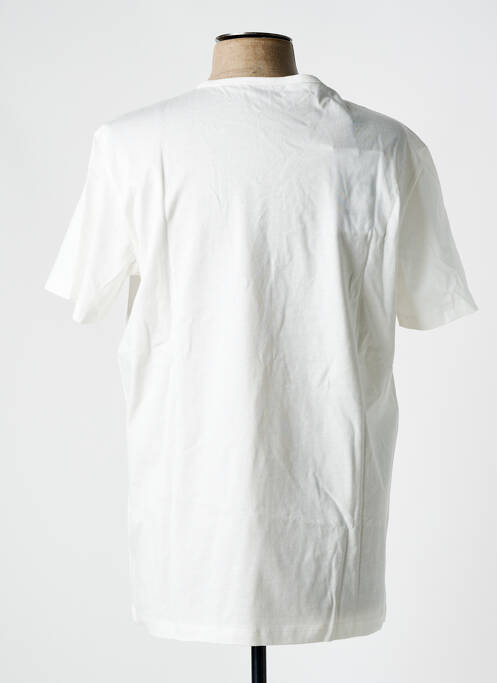 T-shirt blanc SELECTED pour homme
