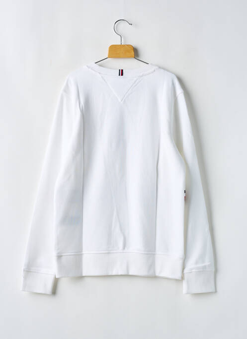 Sweat-shirt blanc TOMMY HILFIGER pour garçon