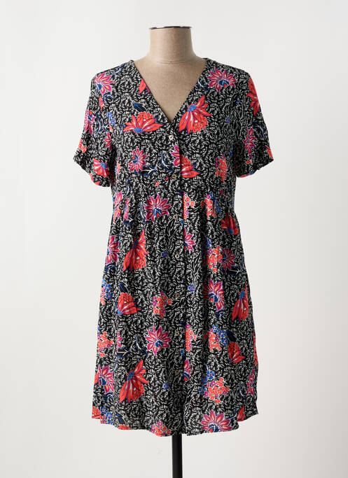 Robe courte noir PIECES pour femme