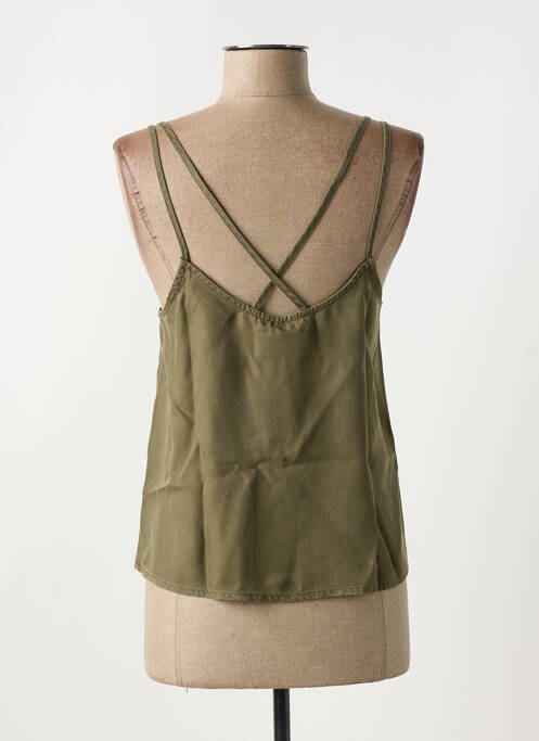 Débardeur vert NOISY MAY pour femme