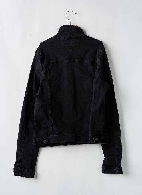 Veste en jean noir TOMMY HILFIGER pour fille