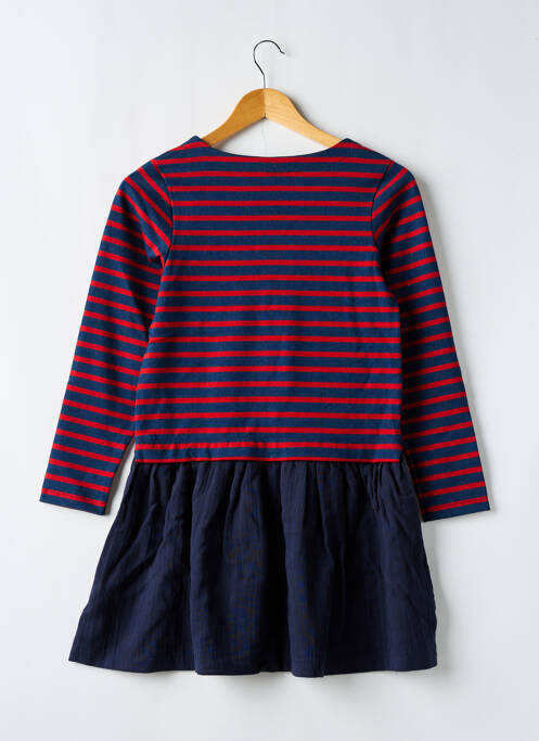 Robe mi-longue bleu PETIT BATEAU pour fille