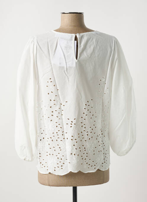 Top blanc SELECTED pour femme