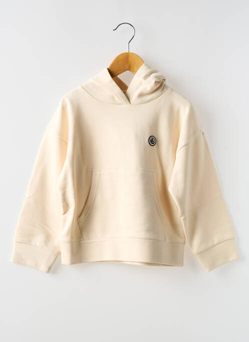 Sweat-shirt à capuche blanc PETIT BATEAU pour enfant
