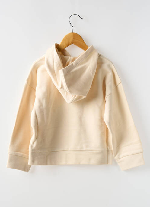 Sweat-shirt à capuche blanc PETIT BATEAU pour enfant