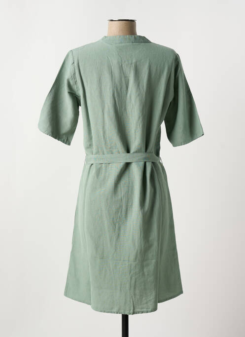 Robe courte vert VILA pour femme
