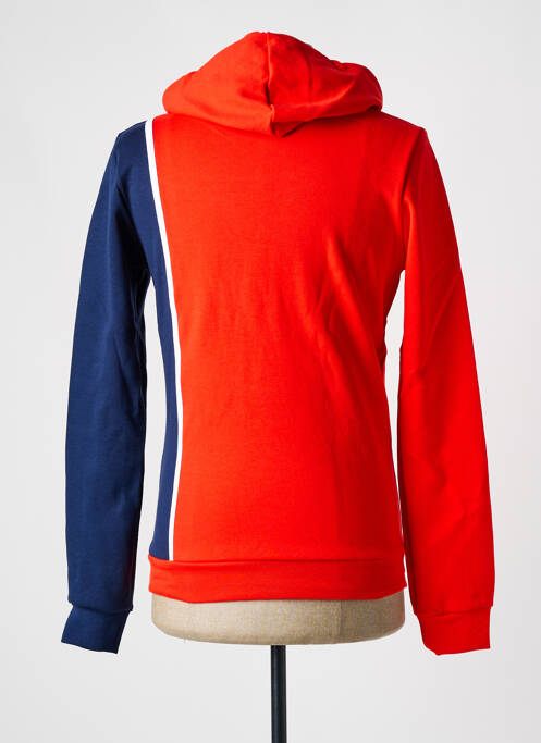 Sweat-shirt à capuche rouge LE COQ SPORTIF pour homme