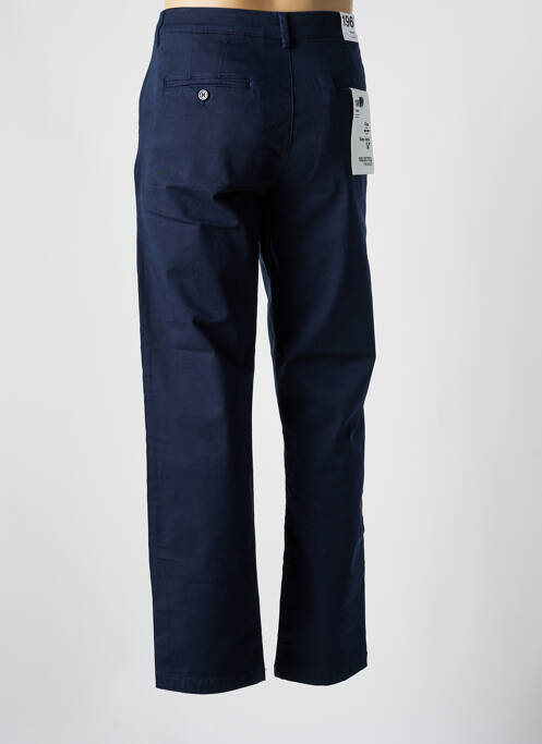 Pantalon chino bleu SELECTED pour homme