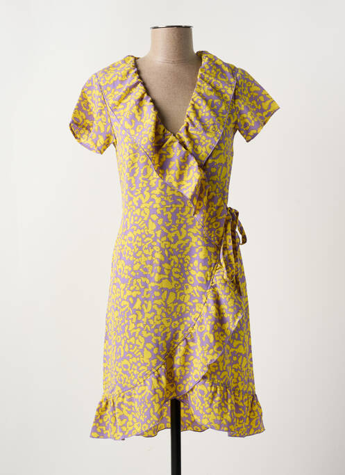 Robe mi-longue multicolore NOISY MAY pour femme