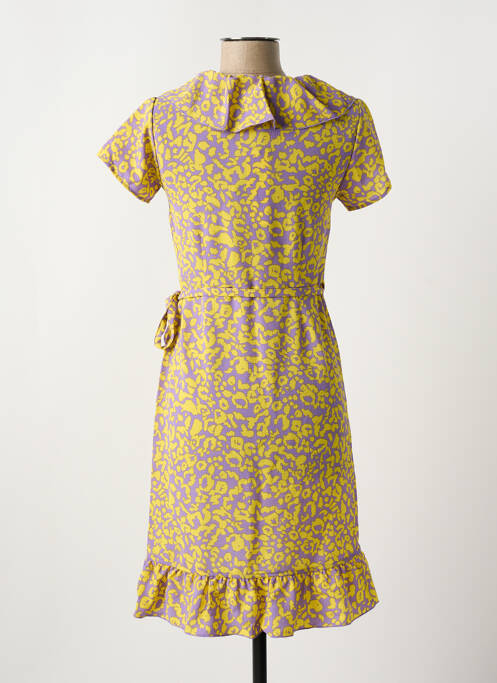 Robe mi-longue multicolore NOISY MAY pour femme