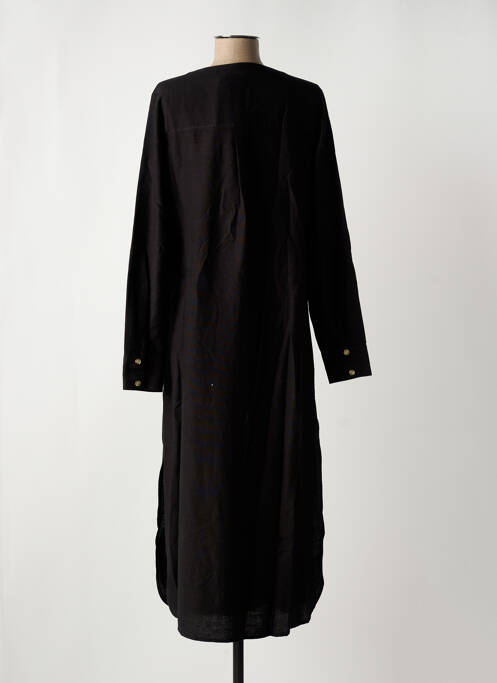 Robe mi-longue noir VILA pour femme