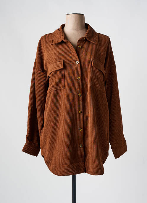 Chemisier marron NOISY MAY femme