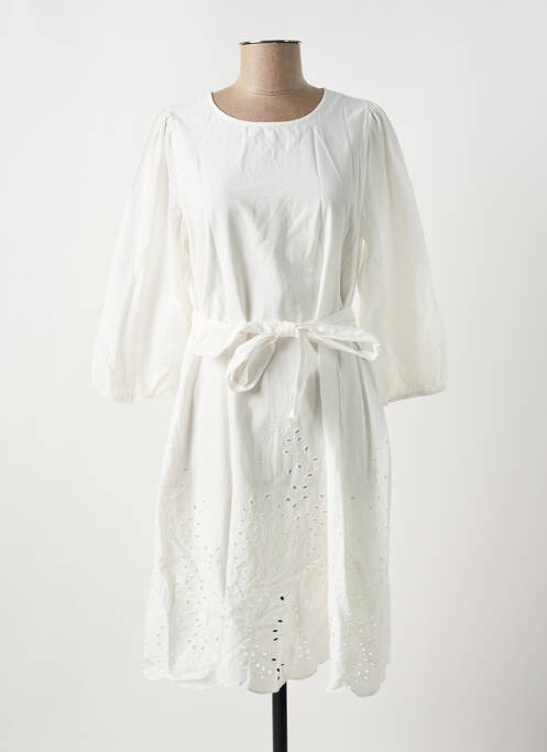 Robe courte blanc SELECTED pour femme