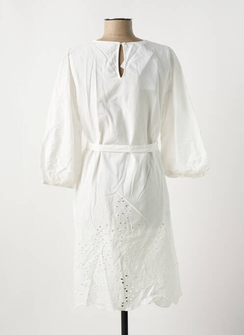 Robe courte blanc SELECTED pour femme