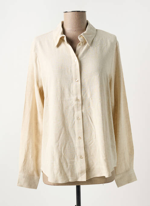 Chemisier beige SELECTED femme