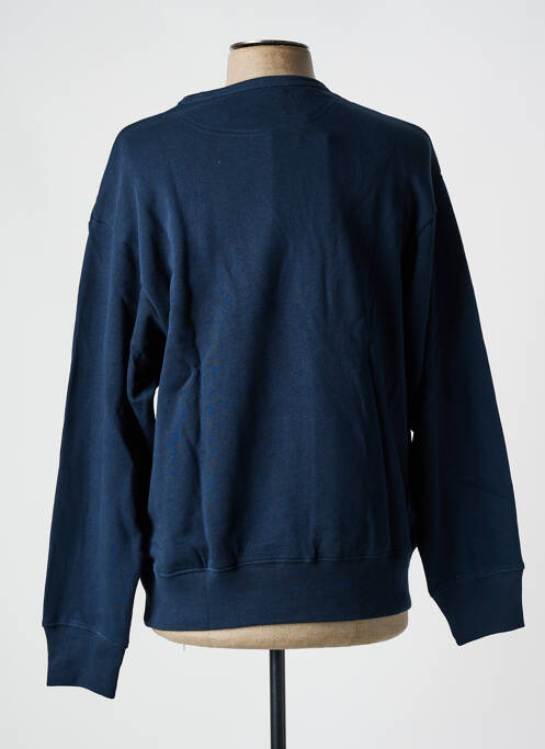 Sweat-shirt bleu SELECTED pour homme