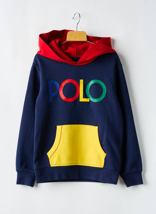 Sweat-shirt à capuche multicolore RALPH LAUREN pour garçon