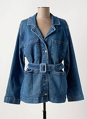 Veste en jean bleu SELECTED pour femme